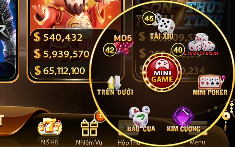 Minigame độc lạ Minigame độc lạ